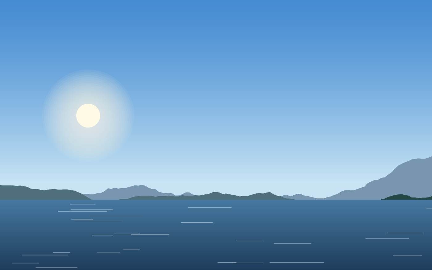 Landschaftsillustration