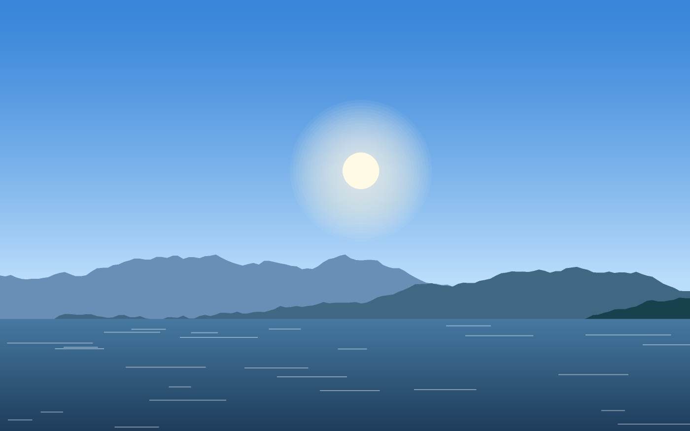 Landschaftsillustration
