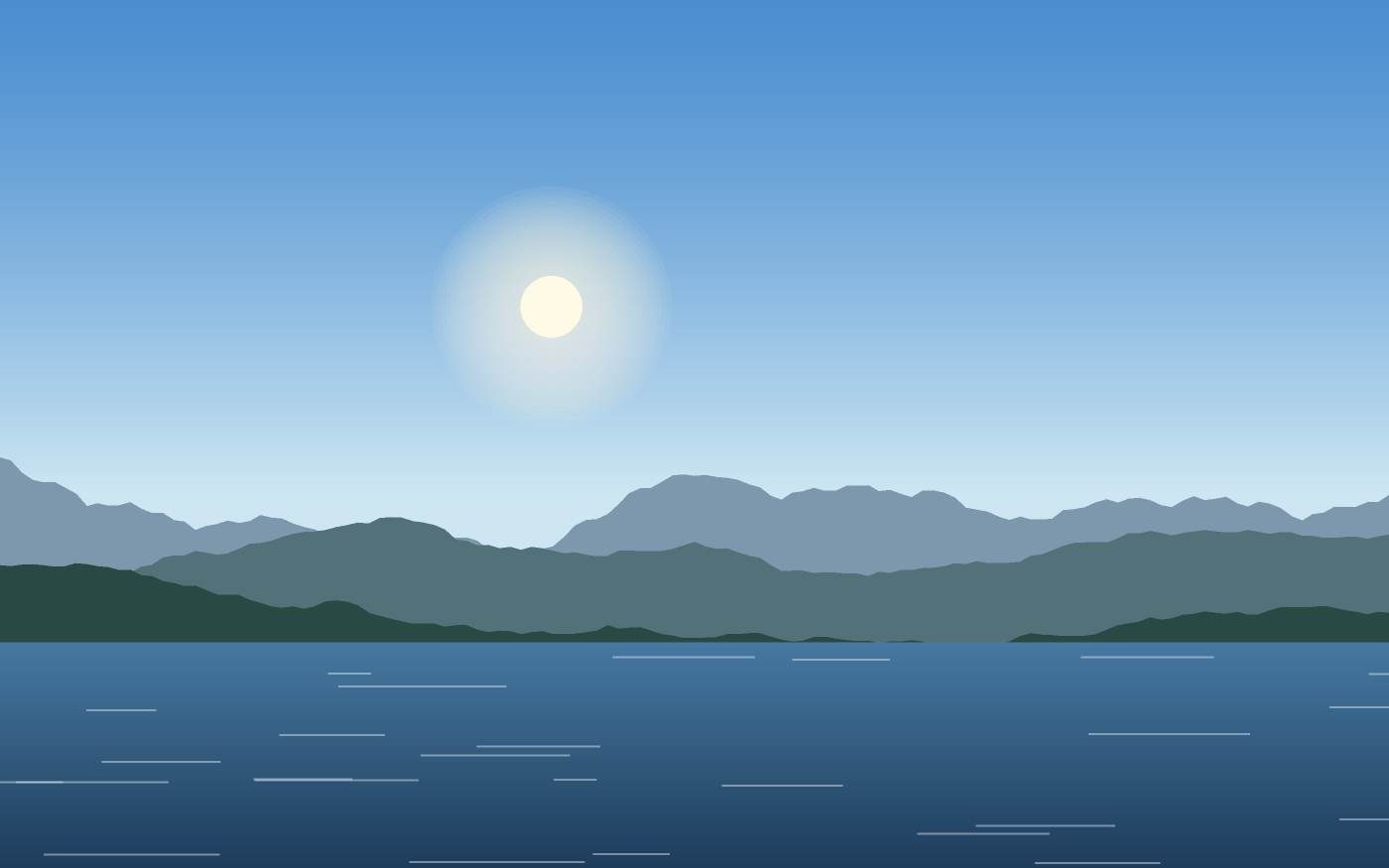 Landschaftsillustration