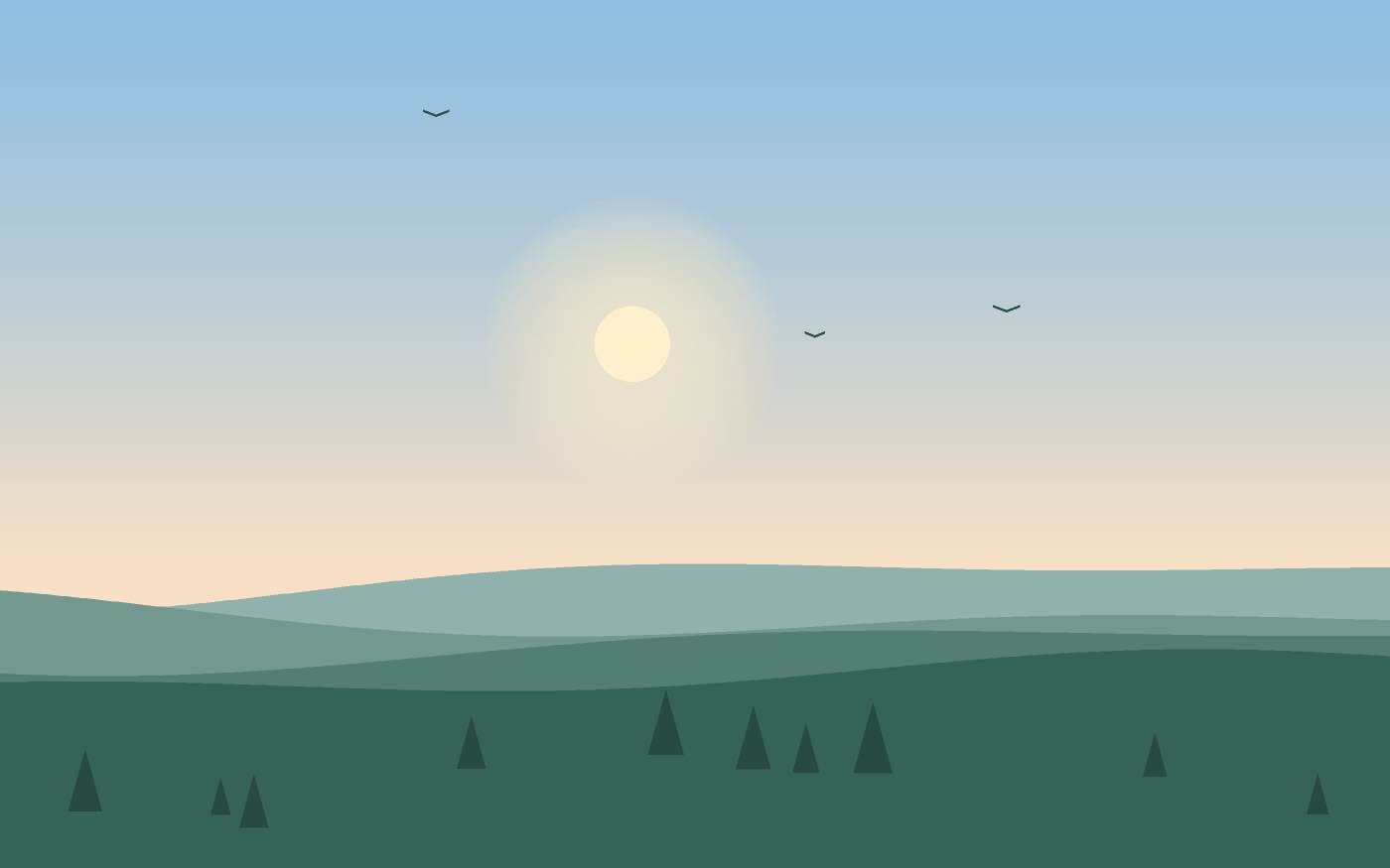 Landskabsillustration