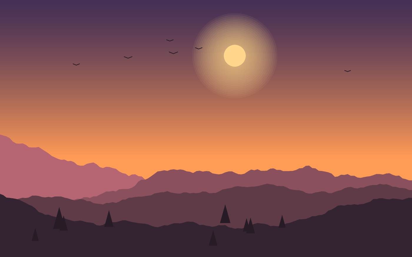 Illustration de paysage