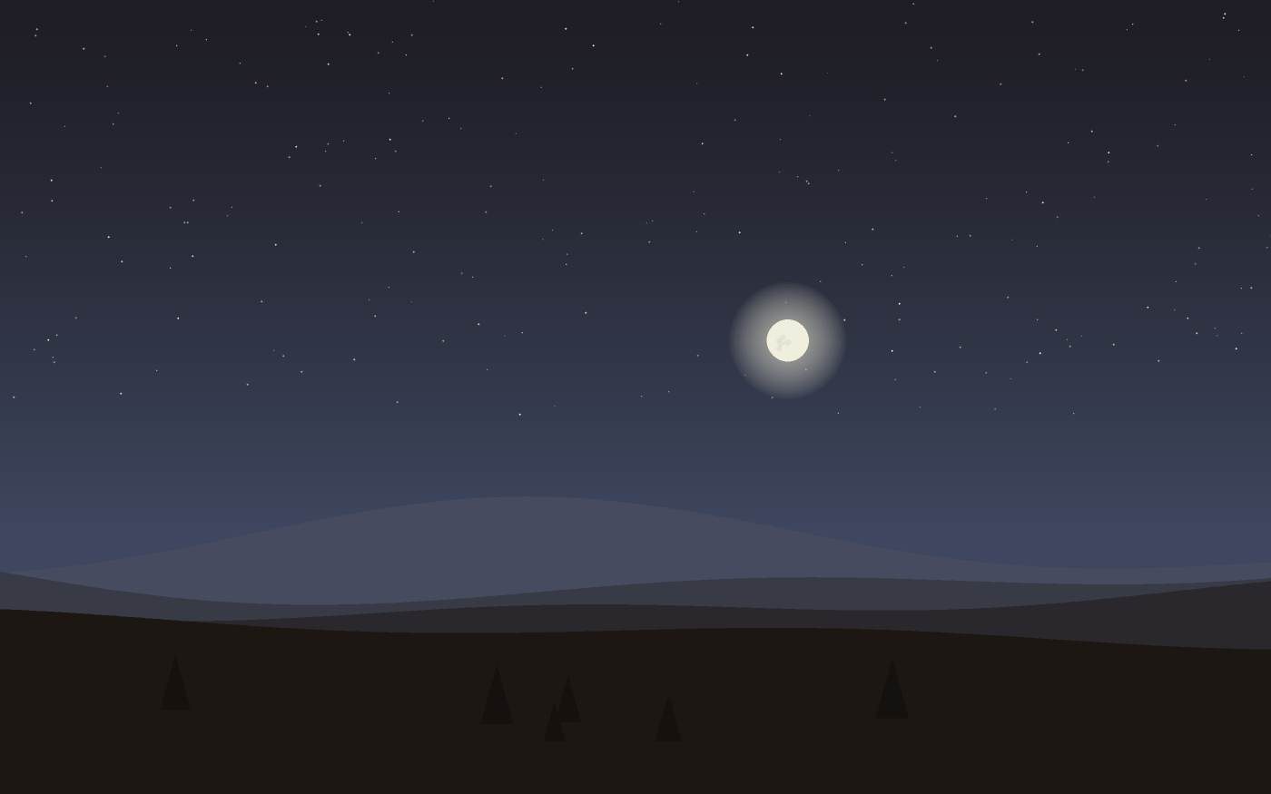 Illustrazione di un paesaggio