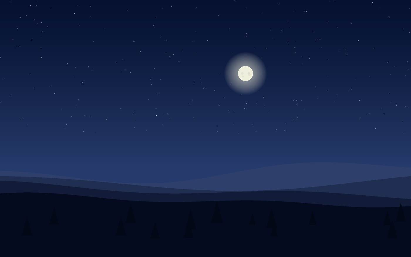 Illustrazione di un paesaggio