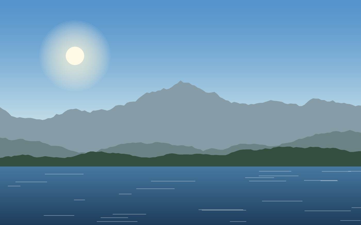 Landskapsillustrasjon