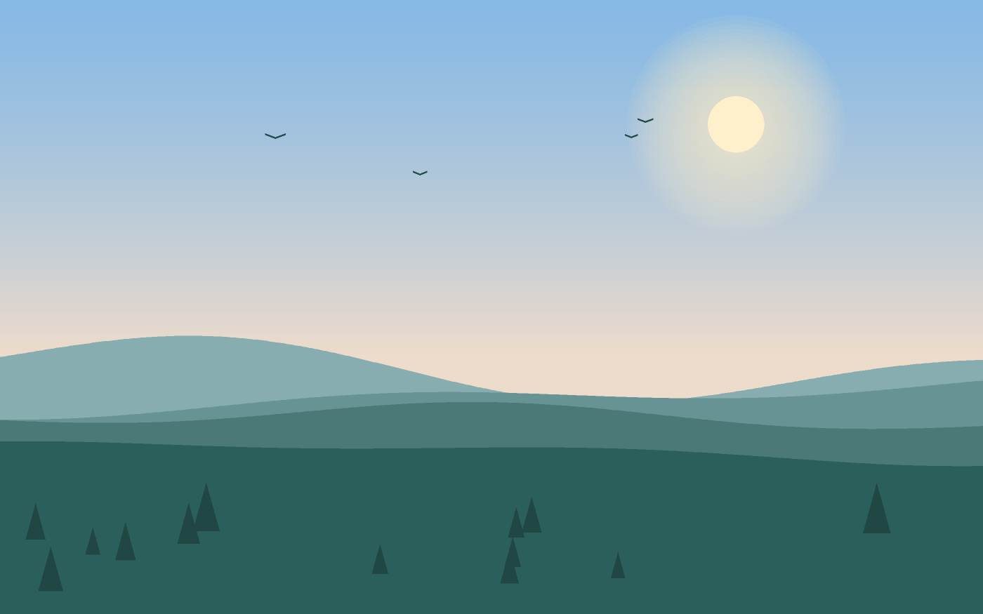 Landscape illustration